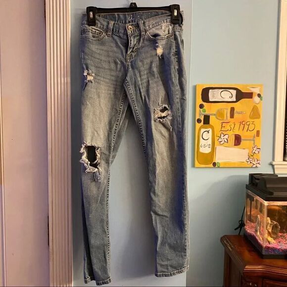 distressed aeropostale jeans - Picture 2 of 4